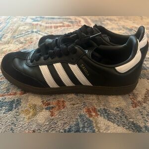 Black Womens Addidas Sambas